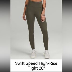Swift speed high rise 28” legging
